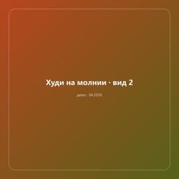 Худи на молнии — фото 2